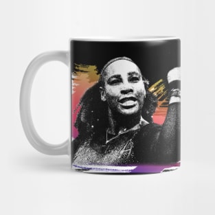 serena williams//scratch paint Mug